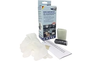 ATG Cinta de reparación de tuberías de aislamiento de tuberías, kit de reparación de tuberías, alta presión y resistencia a la temperatura, autoadhesiva, aislamiento de tuberías autoadhesivo