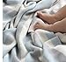 soya striped blue blanket