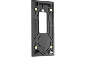 KIMILAR No Drill Doorbell Mount for Ring Video Doorbell 2nd Generation - 2020 Release, Strong Self-Adhesive Video Doorbell, No-Drilling Mounting Plate Kit for Door Wall (Not for 2024 Release)