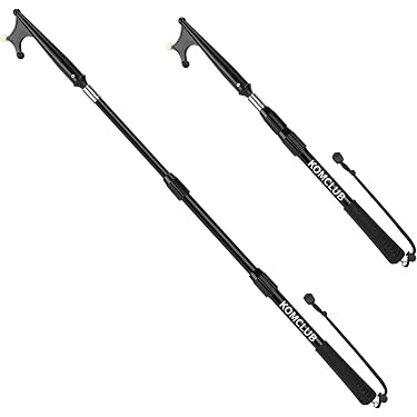 Lot De 2 Embouts De Gaffe En Nylon 28 Mm – Robustes Et Polyvalents Pour L’amarrage, Kayak, Et Même Accrocher Des Décorations !