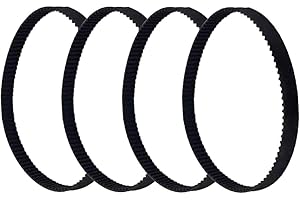 TUZUK GT2 Courroie de distribution à boucle fermée en caoutchouc 2GT 6 mm Pièces d'imprimantes 3D 760 mm Courroies synchrones Partie - (4 pièces)