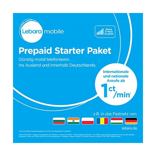Lebara SIM-Karte