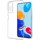 KZY İLETİŞİM Xiaomi Redmi Note 11 Kapak Kamera Korumalı Tıpalı Şeffaf Silikon Kılıf