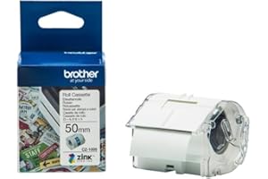 BROTHER CZ-1005 | Ruban d'étiquettes original| 50 mm de large Blanc sur vert