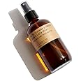 P.F. Candle Co. Teakwood & Tobacco Classic Large Scented Room & Linen Spray (7.75 fl oz) Amber Glass Bottle, Fine Fragrance Oil, Quick Fabric and Air Refresher