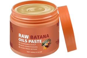 LAKPYN 1 Pièces Huile de Batana, Batana Oil, Huile de Batana Pour la Croissance des Cheveux, Réduit les Pointes Fourchues Renforce l’éclat des Cheveux, Convient Tous les Types Cheveux, 100g