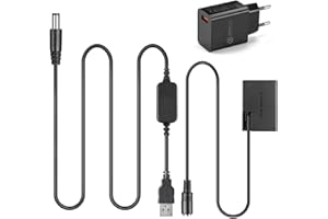 RAEISUSP Kabel USB ACK-E18 + ładna bateria DR-E18 LP-E17 + ładowarka 5V 3000 ma do Canon EOS 750D Kiss X8i T6i 760D T6S 77D 800D 200D Rebel SL2