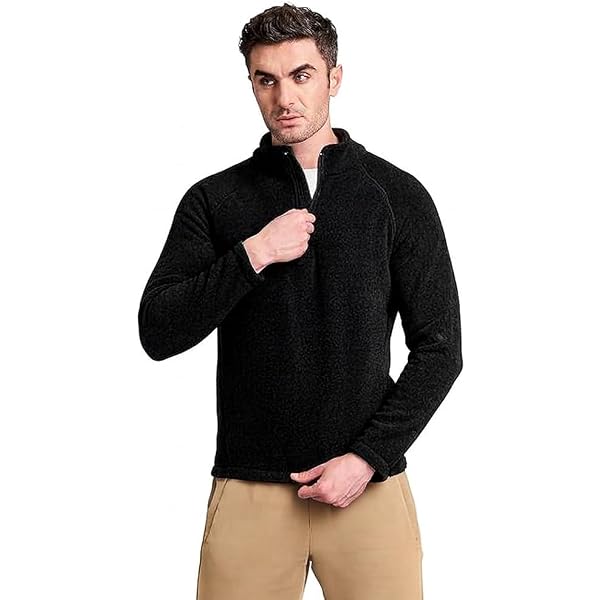 Polo Ralph Lauren Men's Double-Knit Jacquard Quarter-Zip, XL, Rose