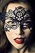 Produktbild CTYHCG Spitze Venezianischen Maskenspiel Karneval Party Ball Gesicht Augenmaske for Damen (Schwarz 1)