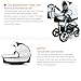 Bergsteiger Capri Combination Pram 3-in-1 System; car seat; swivel wheels (10-piece mega set; 8 colours)