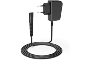 NICPOWER 12V Kabel Passend für Braun Rasierer Ladekabel Series 9 7 5 3 S3 S5 9 pro 8 6 1 5544 5542 XT5 Body Barttrimmer All in One Beard Trimmer Wet und Dry Silk-épil 5 7 9 Netzteil