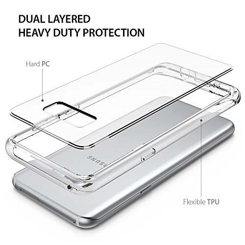 Funda Samsung Galaxy S8 Plus 2017 Ringke FUSION Protector de TPU Con Parte Posterior Transparente de PC Carcasa Protectora Biselada - Transparente Clear reviews Funda Samsung Galaxy S8 Plus 2017 Ringke FUSION Protector de TPU Con Parte Posterior Transparente de PC Carcasa Protectora Biselada - Transparente Clear