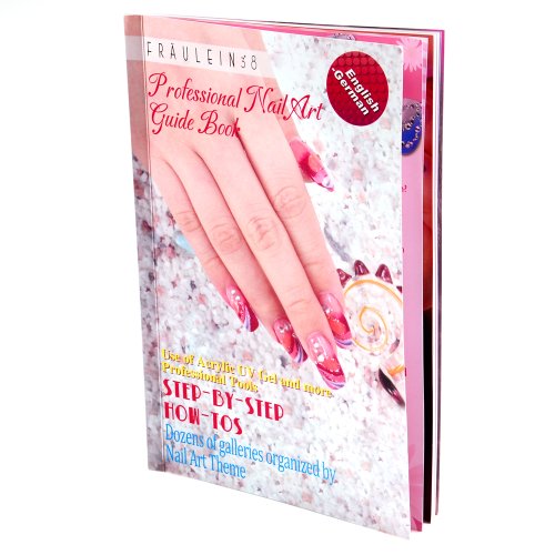 Nail art Gel Design English Guide DIY Book New Step by Step instruction