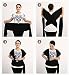 Baby Slings Carrier Cozy Baby Wrap for Newborns, Infants & Toddlers | High Quality Baby Carrier | 3 Carrying Positions | Soft Cotton and Comfort Spandex Machine Washable (Black)