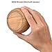 Produktbild GUORZOM Mini Tragbare Bluetooth Lautsprecher Wireless Stereo Spieluhr Outdoor LED Licht Holz Lautsprecher mit Mikrofon Surpport TF Karte USB Disk Für iPhone iPad Samsung und Andere Smartphones