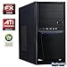 Produktbild Captronic® QuadCore Silent PC Front USB 3.0 AMD FX-Series FX-4130 4x 3,80GHz (Turbo bis 3900MHz) QuadCore | KINGSTON 8GB DDR3-1600 | 24x DVD-Brenner | 500GB HDD SATA3 (6Gb/s) | MSI 760GMA-P34 (FX) | ATI Radeon HD 3000 1GB VGA/DVI | CardReader | 7.1 Sound | GigabitLAN | Design Gehäuse Schwarz