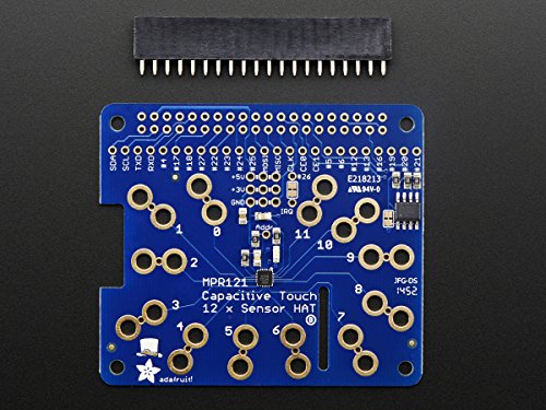 Adafruit Capacitive Touch HAT für Raspberry Pi (A+/B+/2) - Bausatz