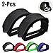 Produktbild Pedal Straps, Fansport Pedal Gurt Fahrrad Pedale Straps Bike Pedal Riemen Fahrrad Strap Bike Pedal Straps Fahrrad Pedalriemen Pedal Straps Schwarz für Heimtrainer