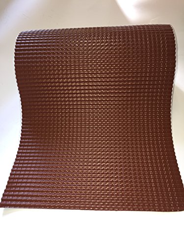 Preisvergleich Produktbild BLEI 3D Waffel Wandanschlussband marone kastanie 1mx30cm selbstklebend
