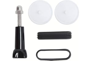 HELLOYEE Snorkel Mask Tube, Action Camera Mount Bolt Screw, O Ring and Other Accessories for Replacement