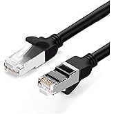 Ugreen Cat6 Pure Copper Metal Connector Ethernet Cable Black 10 Meters