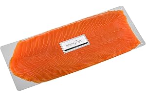 Nordland-Lachs 650g Räucherlachs | handfiletiert, geräuchert, geschnitten | Ultrapremium Räucherlachs aus Schottland | Top Kühlversand