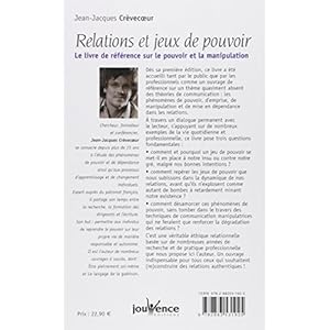 Relations et jeux de pouvoir Livre en Ligne - Telecharger Ebook