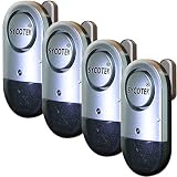 Alarma de Fácil Montaje: Esta alarma para puertas portátil y ligera se instala mediante una almohadilla adhesiva; está diseñada para usarla de manera permanente en casa o para llevarla de viaje (hoteles) o al trabajo (oficina). Este sistema de alarma tiene un sensor de movimiento muy sensible que sirve tanto para evitar cualquier intento the robo por parte de los ladrones (antirrobo) como para evitar la agresión de un intruso (seguridad y defensa personal).