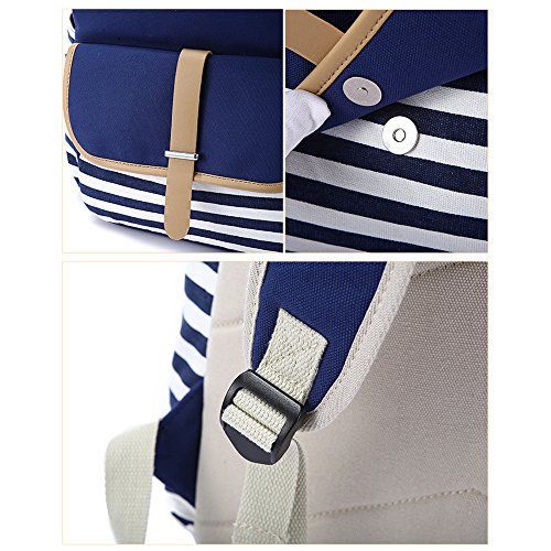 SymbolLife Rucksack damen Teenager Gro   Schulrucksack Casual Daypack Reisetasche mit M  ppchen f  r Universit  t Outdoor Freizeit 35 X 45 X 17 cm  Sc