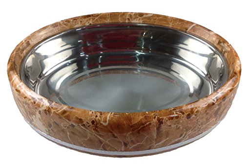 Thermobehälter 5 l Marmor Farbe Essensbehälter Speisetransportbehälter Thermoschüssel mit praktischem tragbaren Griff - 4