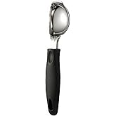 Chavin Black Stainless Steel Ice Cream Fruit Puree Spoon mt200sy
