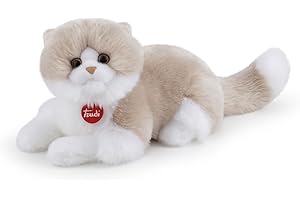 Trudi Gatto Giada Gatto peluche gioco, regalo di Natale e compleanno, riproduzione realistica | 20x20x47cm taglia M | Classici gatti peluche | modello 21037