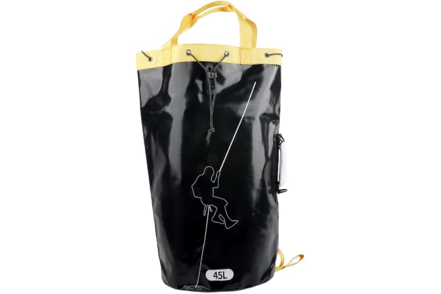 Amagogo Tree Climbing Rope Bag, Arborist Rope Carrier Bag Bucket Backpack, Arborist Equipment for Outdoor
