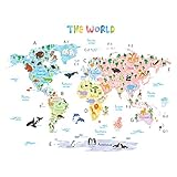 LERNEN UND SPIELEN - Spielen ist die beliebteste Lernmethode unseres Gehirns. Decowall-Aufkleber sind nicht nur ein großartiges lehrreiches Werkzeug, sondern auch eine unterhaltsame Art und Weise, Ihr Zimmer zu dekorieren.