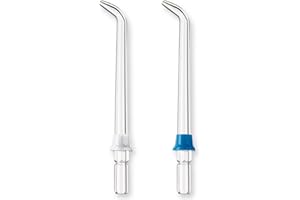Waterpik - Embouts Jet Classique pour Hydropulseur Dentaire Waterpik, Nettoyage des Dents & Gencives, Lot de 2 (JT-100E)