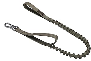 EXCELLENT ELITE SPANKER Tactical Bungee Laisse de Chien Militaire Police Chien de Formation Corde Corde avec 2 poignées de contrôle(RGN)