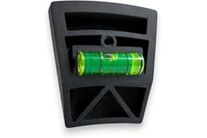 Triformia Dartboard Level Tool – Eco-Friendly 3D Printed Spirit Level for Dart Board Setup – Treble Ring Radius Fit – Compatible with Winmau, Unicorn, One80, WDF Boards