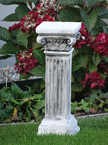 Steinfigur Nr.369 Gartensäule Podest Sockel Säule PALMIRA ca. 44 cm ca. 13 kg - 2