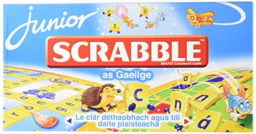 Price comparison product image Tinderbox Games Scrabble Junior Irish Language Version