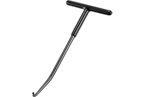 Alicer Gancio a molla di scarico, gancio di montaggio, gancio a molla a T, estrattore a molla per moto, 2T e 4T, strumento di montaggio a molla dei freni, per scooter, moto, ciclomotori, trampolini