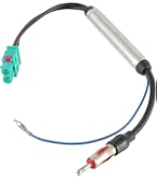 Vhbw Adattatore Antenna Doppio FAKRA Per Audi VW – RCD500/RCD310, 9cm, Cavo Per Autoradio
