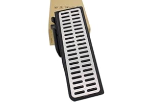 Volkswagen Original VW Ersatzteile VW Sport Fußstütze (Golf 5, 5, Scirocco, Tiguan, Jetta..) Original Edelstahl Tuning