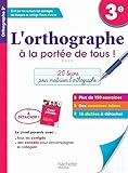 Image de L'Orthographe à portée de tous 3E