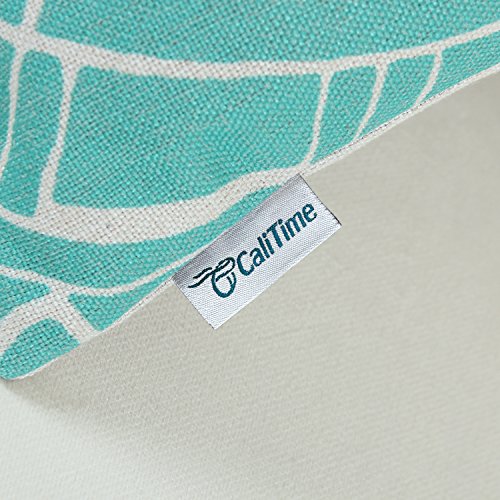 Euphoria CaliTime Kissenbezug Dekokissen Shell Kompass Geometric 45cm X 45cm Türkis - 6