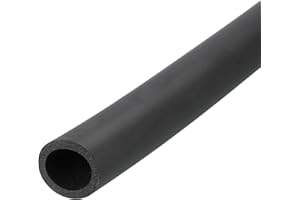DMiotech 1" ID x 3/16" Dickes 20" Schwarze Moosgummi Ummantelung Geschlossen Zellige Schaum Stoff Rohre Anti-Rutsch für Werkzeuge Griffstütze Isolierung Sanitärrohren
