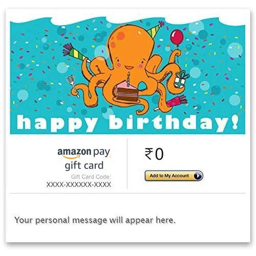 Birthday Gift Cards Buy Birthday Gift cards online at Amazon.in