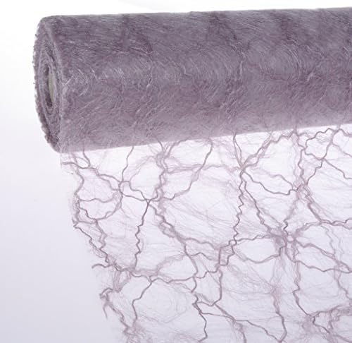 Sizo Twist Table Runner – Table Runner – 30 cm Wide – 25 metre roll Pastel Purple – 81/300/25]
