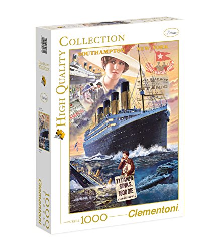 Book's Cover ofClementoni  392711  Puzzle  Titanic  1000 Pièces