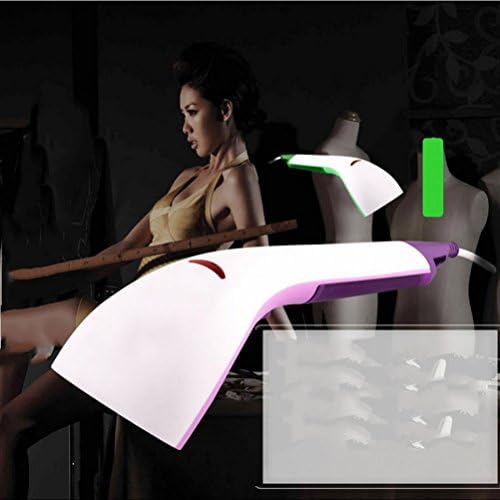 T Ironing Hand-held Hanging Hot Machine 1000w High-power Steam Brush Iron Clothing Artifacts,Green and white,40 * 14 * 12cm