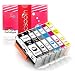 Produktbild Cseein 6x PGI-570XL CLI-571XL Druckerpatronen Hohe Kapazität Kompatibel für Canon Pixma MG7700 MG7750 MG7751 MG7752 MG7753 TS8050 TS8051 TS8052 TS8053 TS9050 TS9055